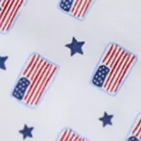 Men's Flag Star Print Shirt