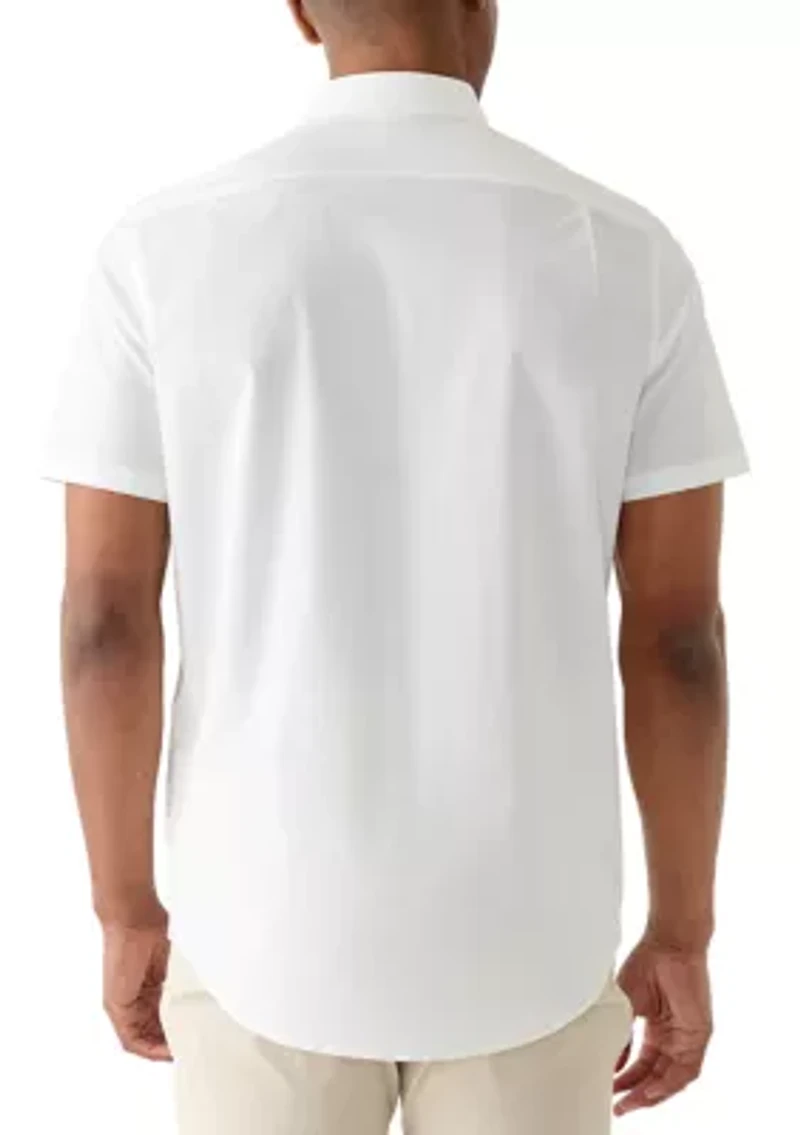 Men's Solid Button Down Shirt