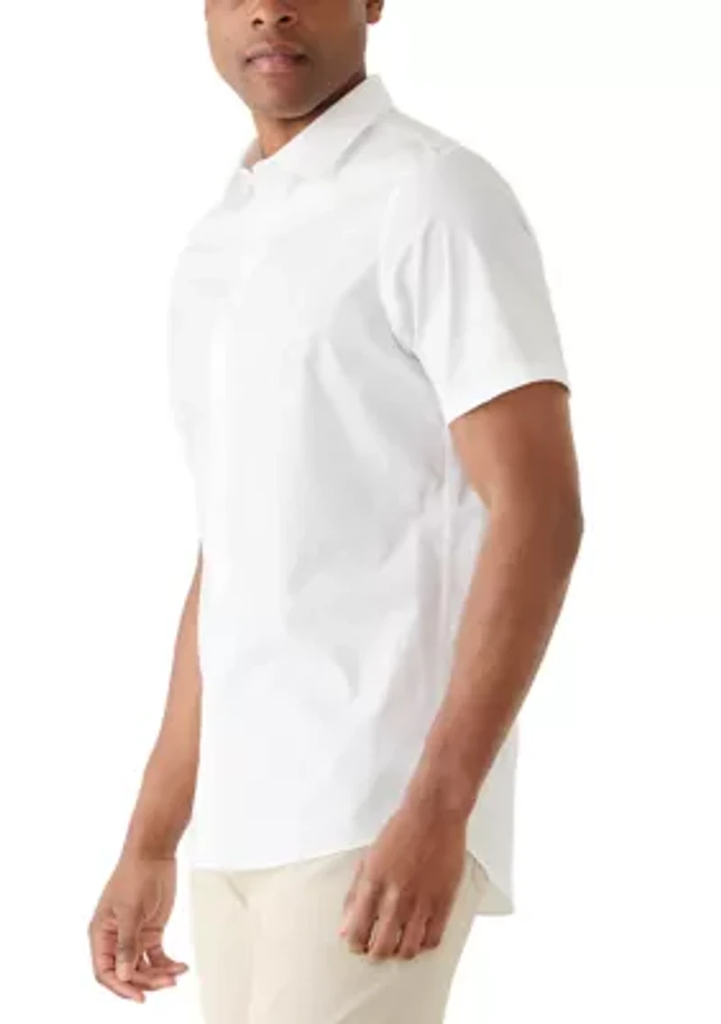 Men's Solid Button Down Shirt