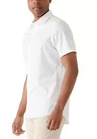 Men's Solid Button Down Shirt