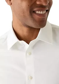 Men's Solid Button Down Shirt