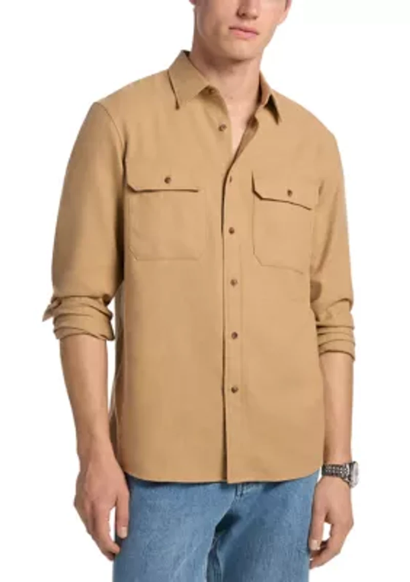 Men's Classic Flannel Button Up Shirt