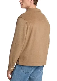 Men's Flannel Zip Up Jacket