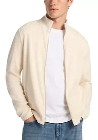 Men's Dense Rib Zip Up