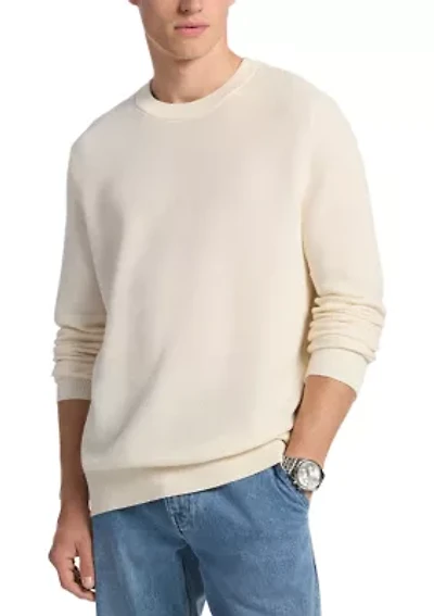 Men's Mouline Crew Neck Sweater