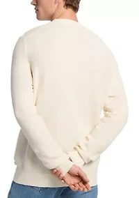 Men's Mouline Crew Neck Sweater