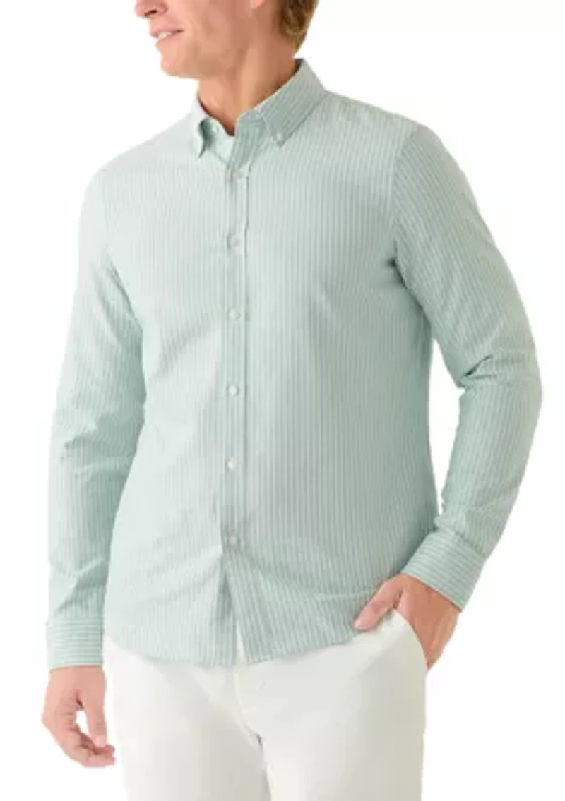 Men's Oxford Striped Button Down