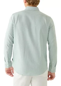 Men's Oxford Striped Button Down