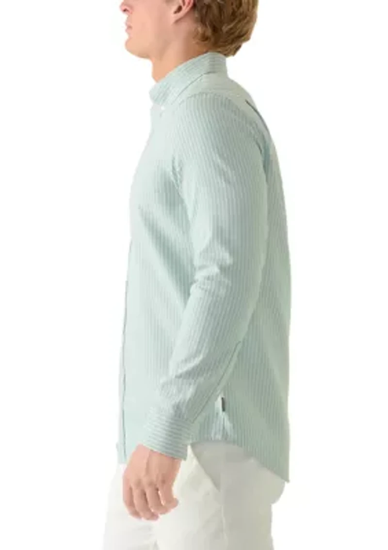 Men's Oxford Striped Button Down