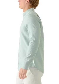 Men's Oxford Striped Button Down
