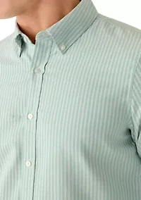 Men's Oxford Striped Button Down