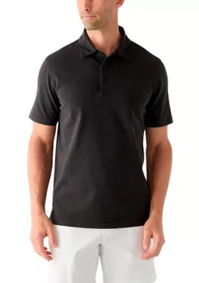Men's Garment Dye Polo Shirt