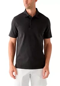 Men's Garment Dye Polo Shirt