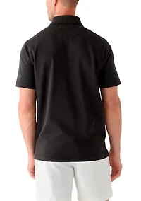 Men's Garment Dye Polo Shirt