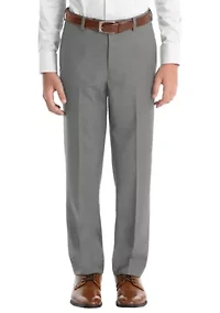 Boys 8-20 Gray Shark Wool Straight Pants
