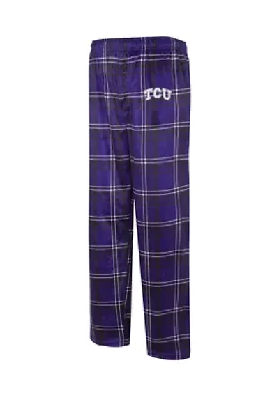 NCAA TCU Horned Frogs Silky Fleece Pajama Pants