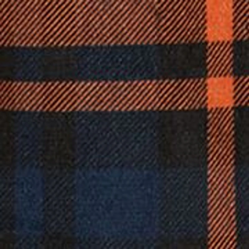 NCAA Auburn Tigers Bryce Men's Plaid Silky Fleece Pant