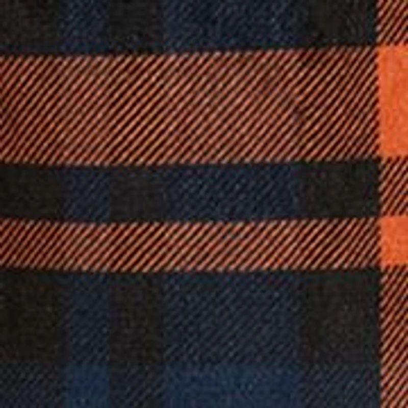 NCAA Clemson Tigers Bryce Men's Plaid Silky Fleece Pant