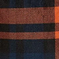 NCAA Clemson Tigers Bryce Men's Plaid Silky Fleece Pant