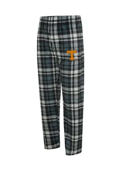 NCAA Tennessee Volunteers Bryce Men's Plaid Silky Fleece Pant
