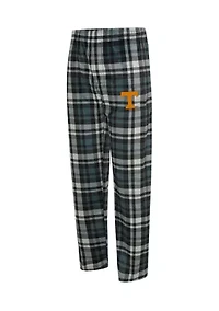 NCAA Tennessee Volunteers Bryce Men's Plaid Silky Fleece Pant