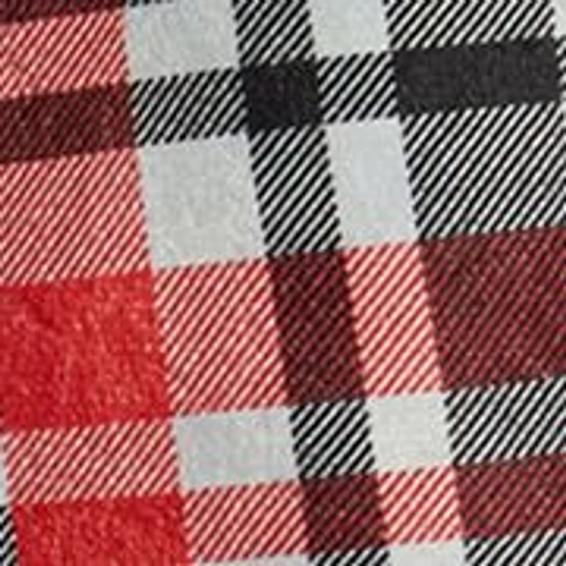 NCAA Georgia Bulldogs Bryce Men's Plaid Silky Fleece Pant