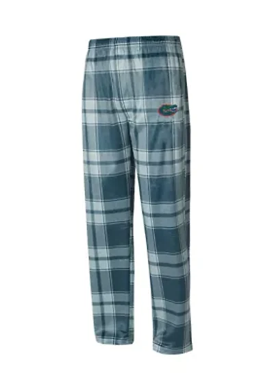NCAA Florida Gators Embry Plaid Silky Fleece Pants