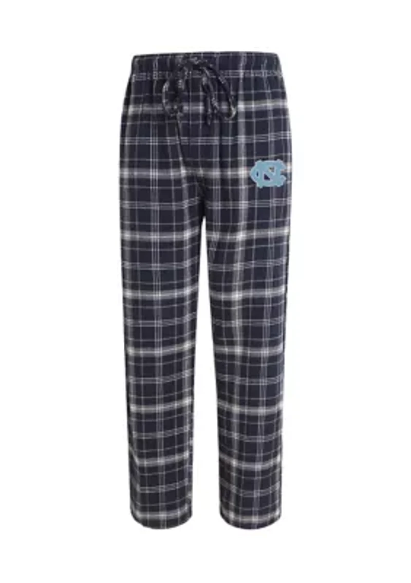 NCAA North Carolina Tar Heels Plaid Flannel Pajama Pants