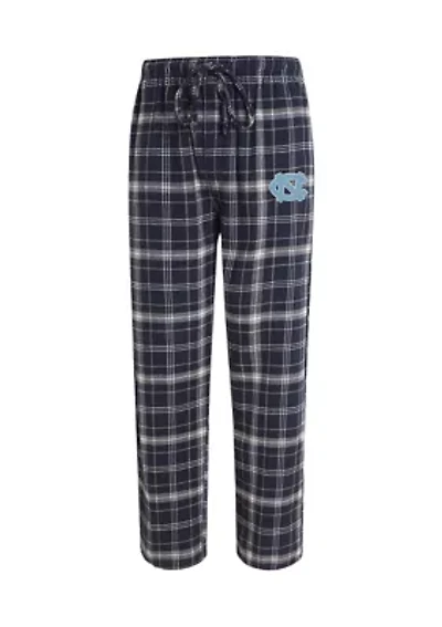 NCAA North Carolina Tar Heels Plaid Flannel Pajama Pants