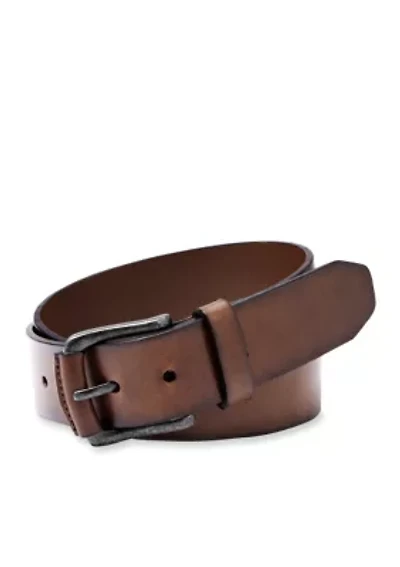 Carson Leather Casual Belt