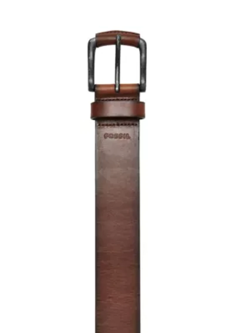 Carson Leather Casual Belt