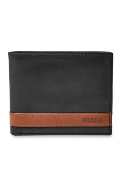 Quinn Leather Bifold With Flip ID Wallet