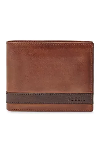 Quinn Leather Bifold With Flip ID Wallet