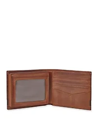 Quinn Leather Bifold With Flip ID Wallet