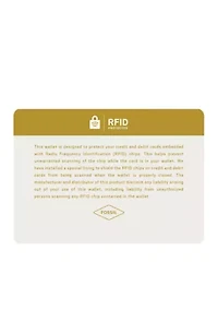 Derrick Leather RFID Bifold with Flip ID Wallet