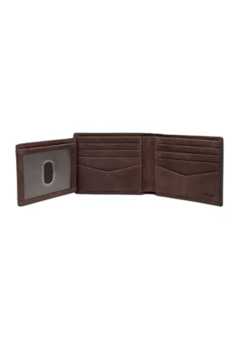 Derrick Bifold Wallet with Flip ID