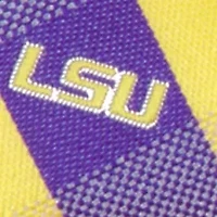 LSU Tigers Check Pre-tied Bow Tie