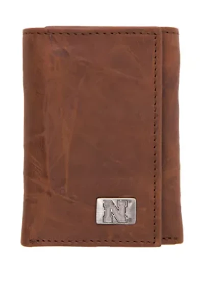 NCAA Nebraska Cornhuskers Tri Fold Wallet