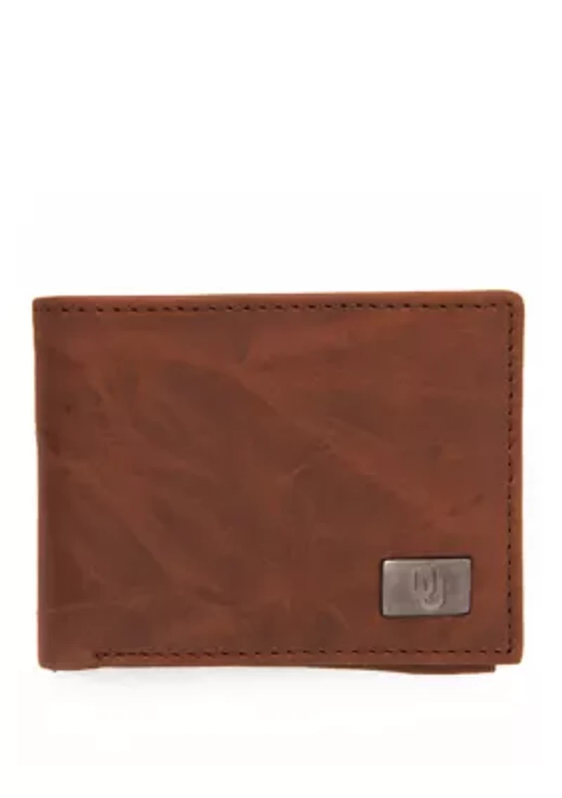 NCAA Oklahoma Sooners Bi Fold Wallet