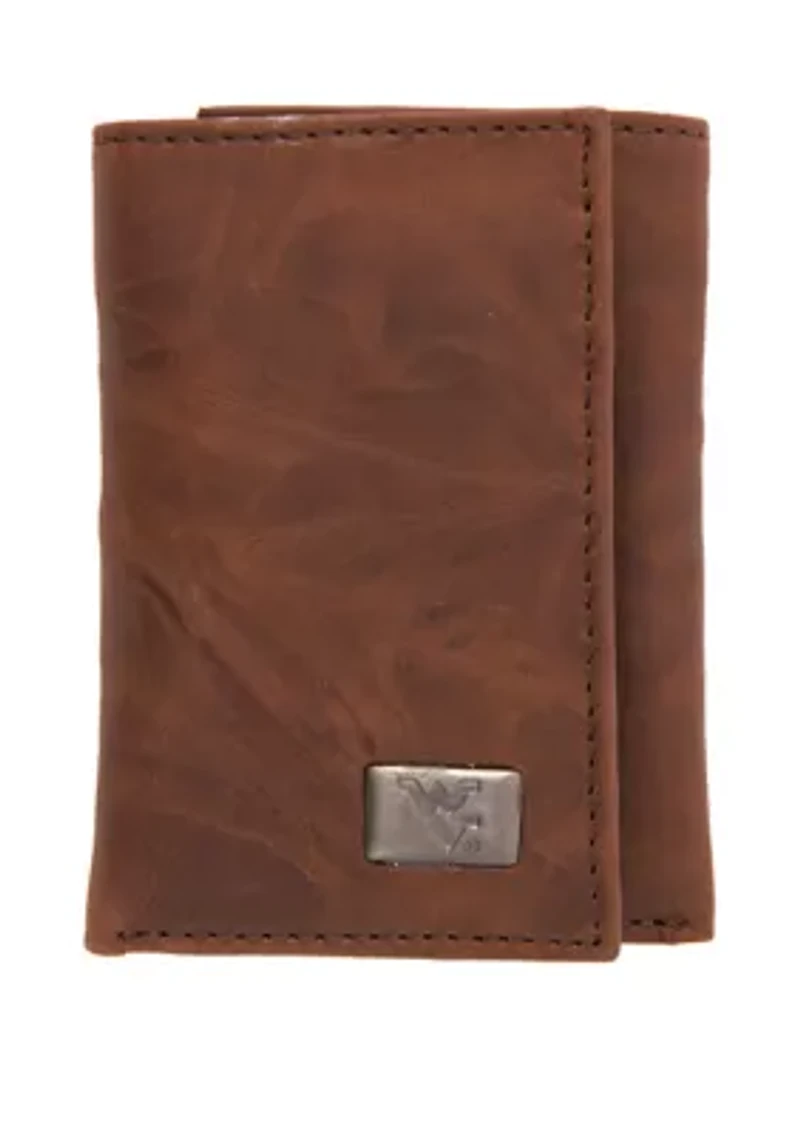 NCAA West Virginia Mountaineers Tri Fold Wallet