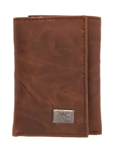 NCAA West Virginia Mountaineers Tri Fold Wallet
