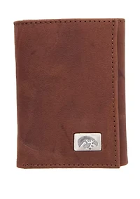 NCAA Iowa Hawkeyes Tri Fold Wallet