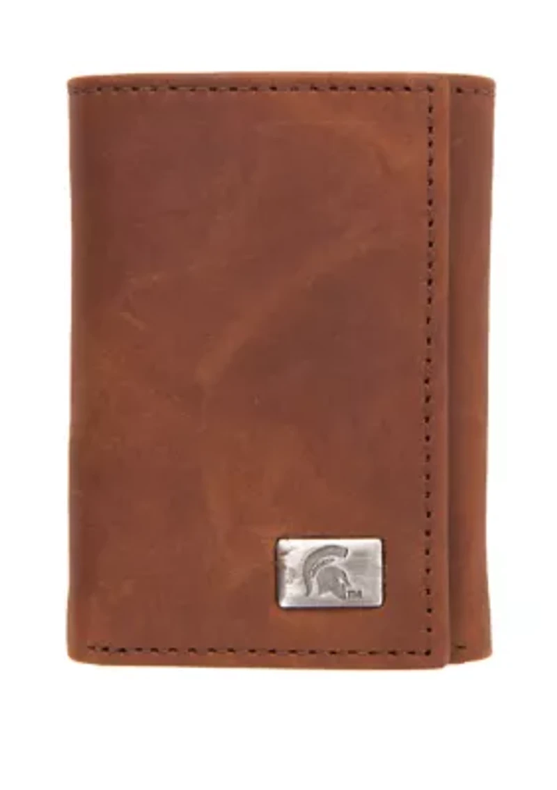 NCAA Michigan State Spartans Tri Fold Wallet