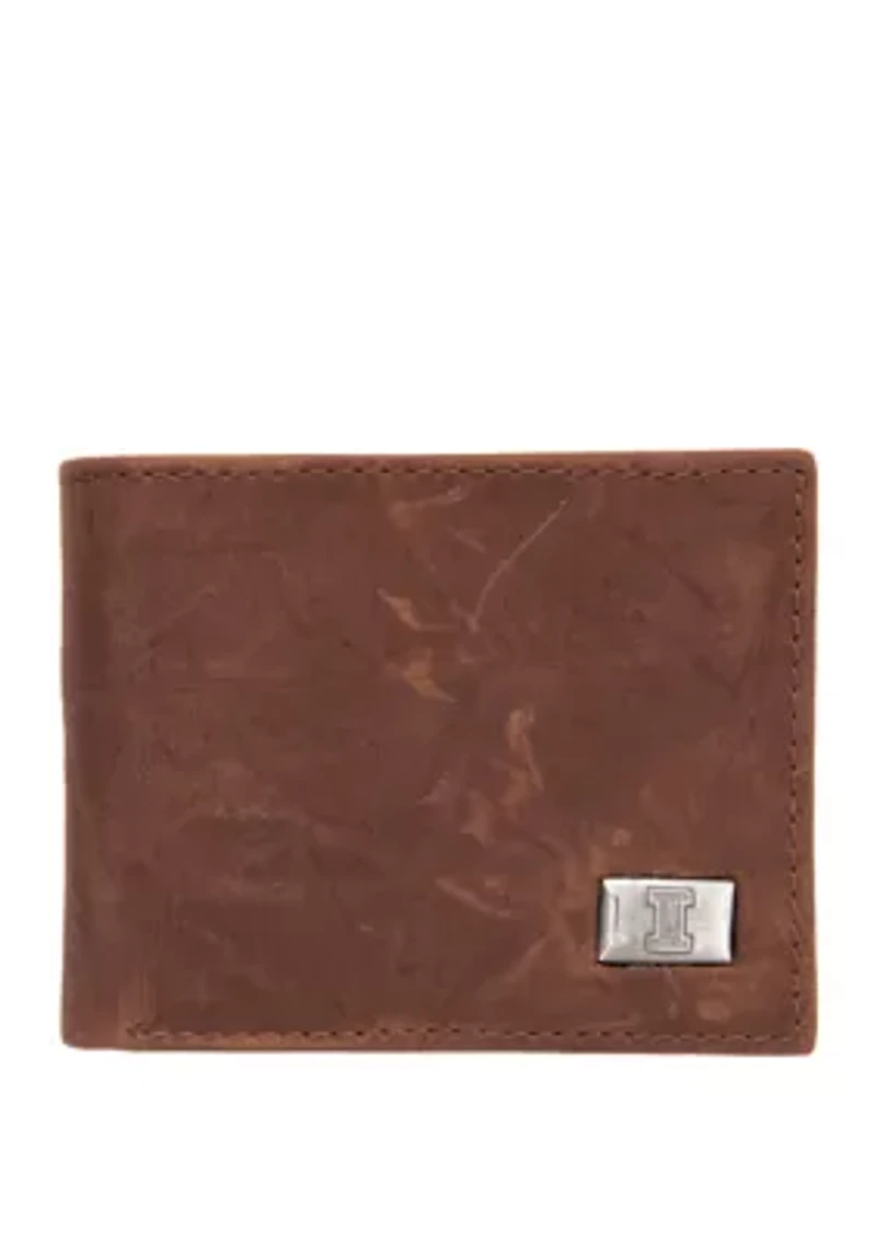 NCAA Illinois Fighting Illini Bi Fold Wallet
