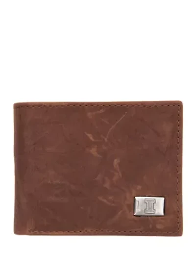 NCAA Illinois Fighting Illini Bi Fold Wallet