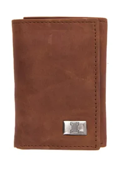 NCAA Illinois Fighting Illini Tri Fold Wallet