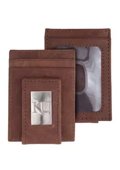 NCAA Kansas Jayhawks Front Pocket Wallet