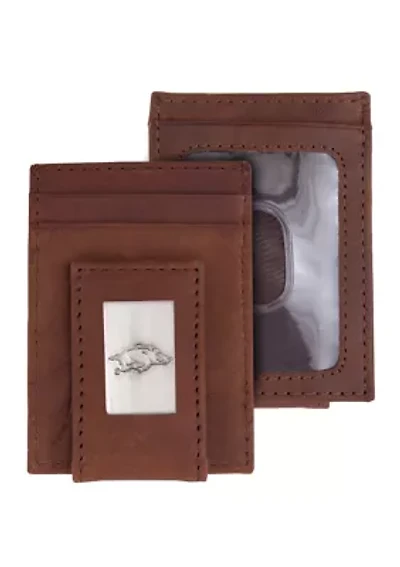 NCAA Arkansas Razorbacks Front Pocket Wallet