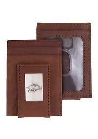 NCAA Arkansas Razorbacks Front Pocket Wallet