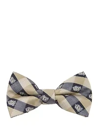 NCAA UCF Golden Knights Check Bow Tie